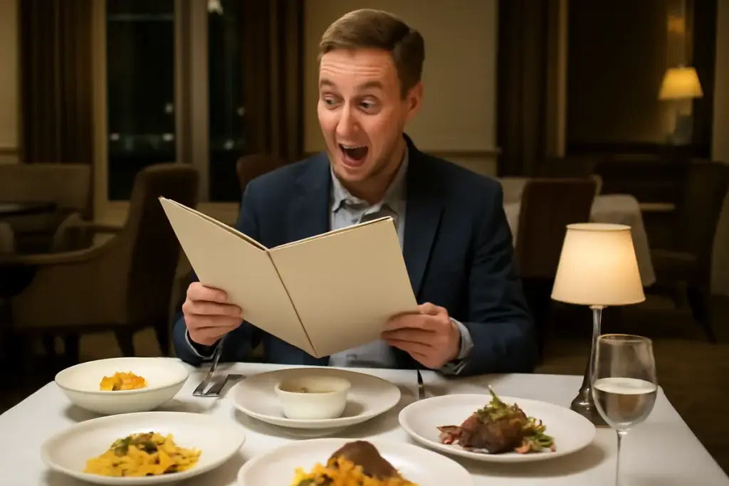 Menù degustazione tipico in hotel: la sorpresa che pochi si aspettano per cena