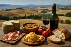 Cosa mangiare durante una vacanza in Val d’Orcia? I prodotti che non puoi perdere a tavola