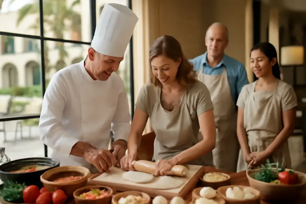 Esperienze culinarie in hotel: come partecipare a corsi di cucina tradizionale senza lasciare la struttura