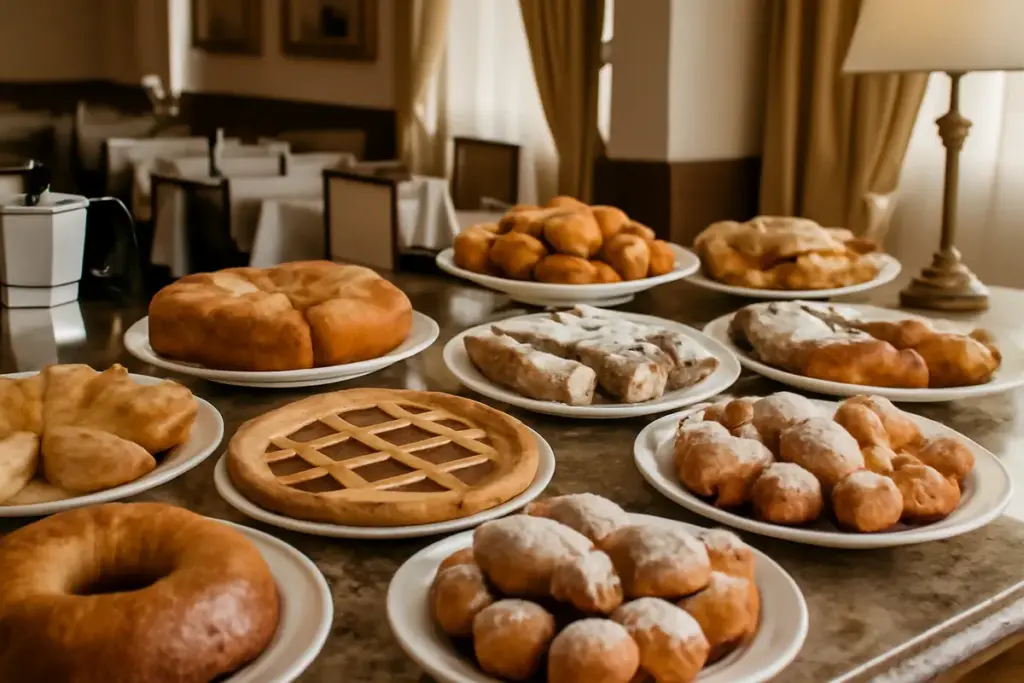 Quali sono i dolci tipici delle regioni italiane serviti in hotel? Un viaggio goloso da nord a sud