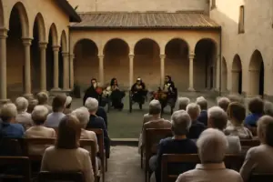 Eventi musicali nel chiostro: perché alloggiare in una struttura storica ti regala emozioni uniche