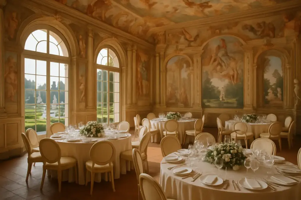 Quali tipi di eventi si possono organizzare in una villa storica